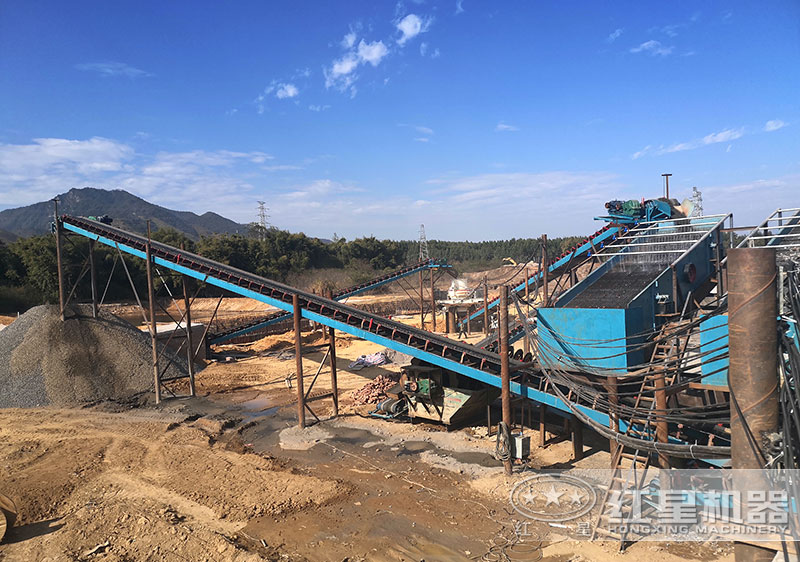 機(jī)制砂石需求量大，大小規(guī)模砂石廠開辦起來