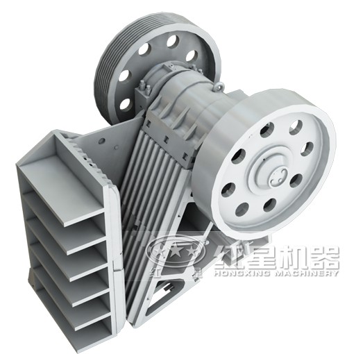 柴油小型破石機結(jié)構(gòu)示意圖