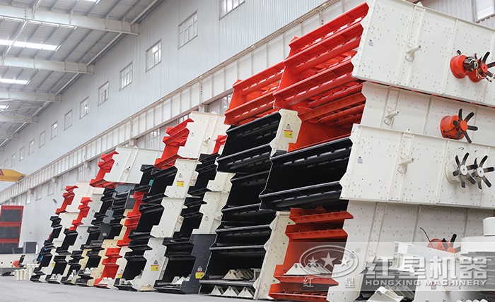 砂（沙）石料分離機(jī)車(chē)間