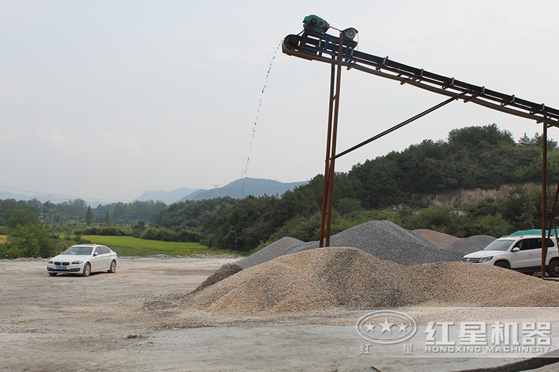 機(jī)制砂成品骨料，細(xì)沙回收機(jī)有效減少細(xì)沙流失