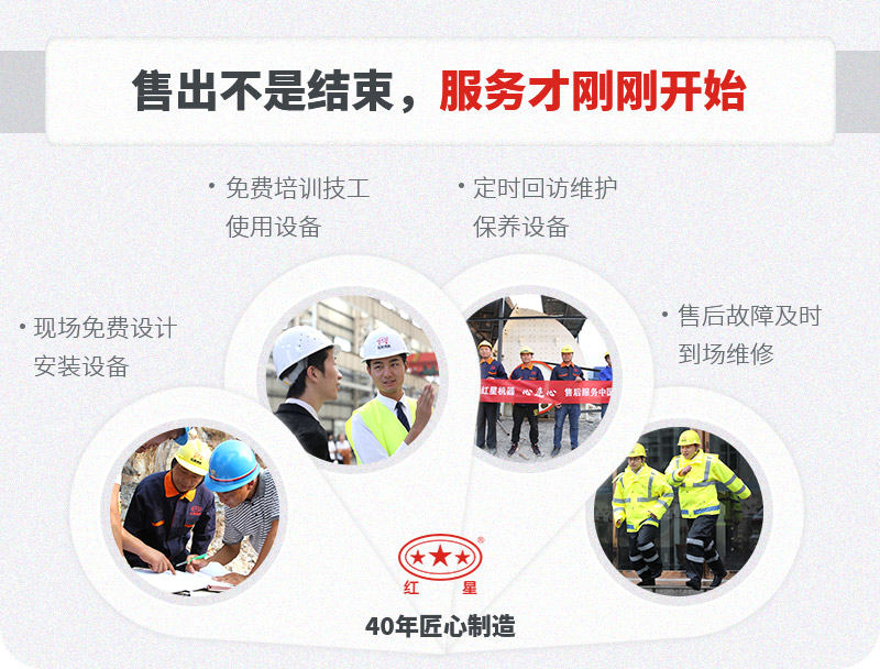 選擇紅星機器新型錘破碎石機，售后有保證