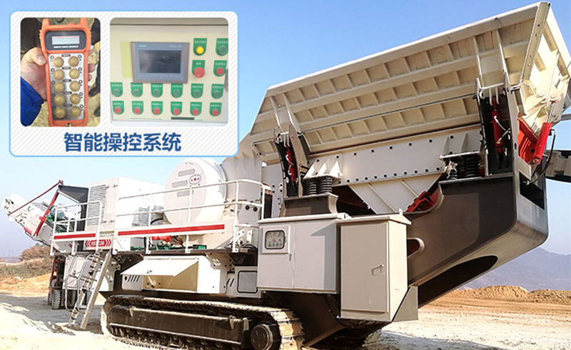 移動制砂機(jī)PLC智能操作控制系統(tǒng)，可遠(yuǎn)程控制
