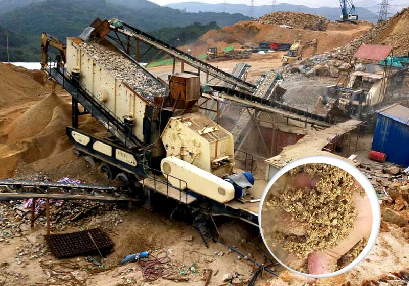 大型石頭與土分離機(jī)，智能方便